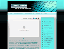 Tablet Screenshot of 0800cabello.com